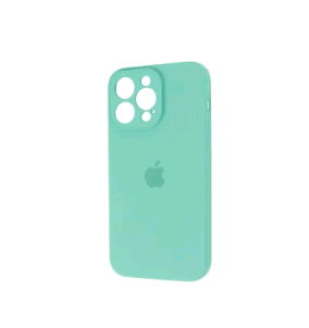 Silicone Case Full Camera Protective (AA) для iPhone 14 Pro Max (Mint)-0